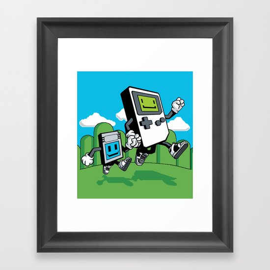 Handheld Framed Art Print