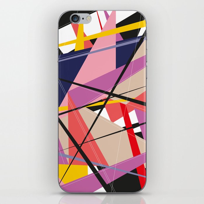 Colorful Spikes iPhone Skin