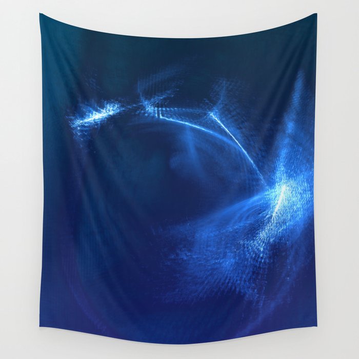 Saphire Moon Wall Tapestry