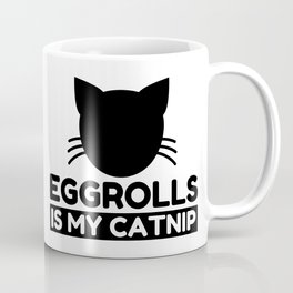 eggrolls Lover Funny Cat Gifts Coffee Mug