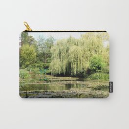 Willow Tree in Monet's Garden  Carry-All Pouch