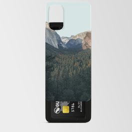 Yosemite valley tunnel view | National park landscape photography | Forest and mountains Android Card Case