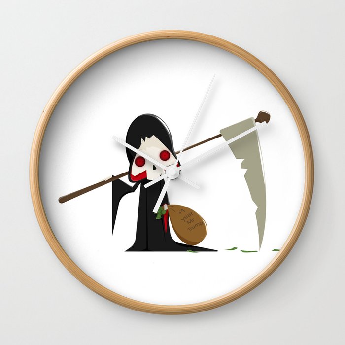 Corruption of the Reaper for an Extra Year Wall Clock