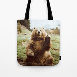 Hi Bear Tote Bag | Nature, Photo, Animal 