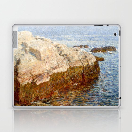 Cliff Rock - Appledore by Childe Hassam Laptop & iPad Skin