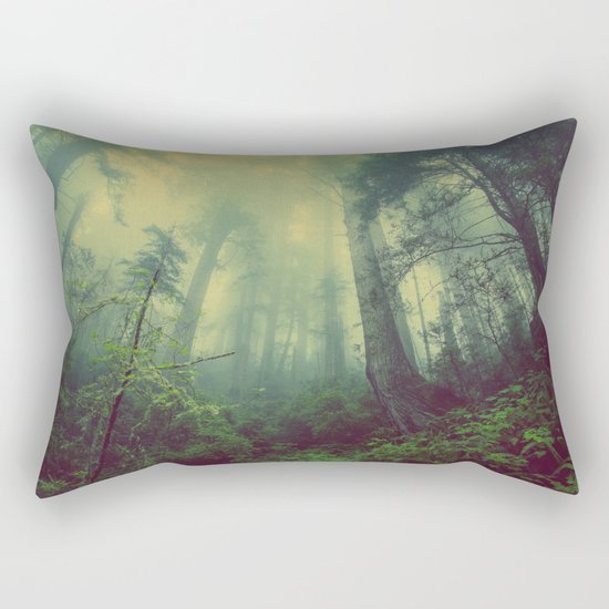 Eerie Wilderness Rectangular Pillow