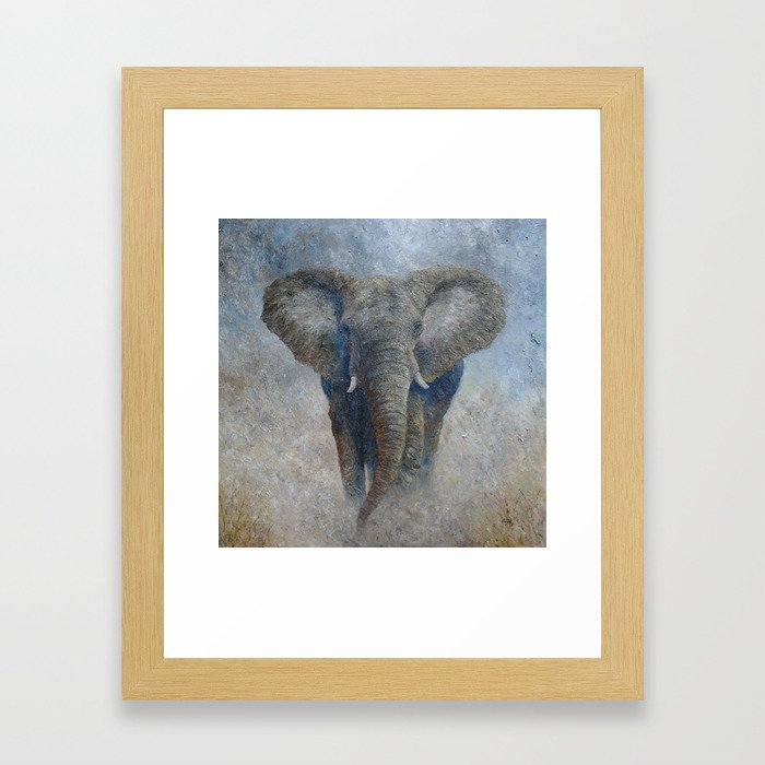 Elephant 2 Framed Art Print