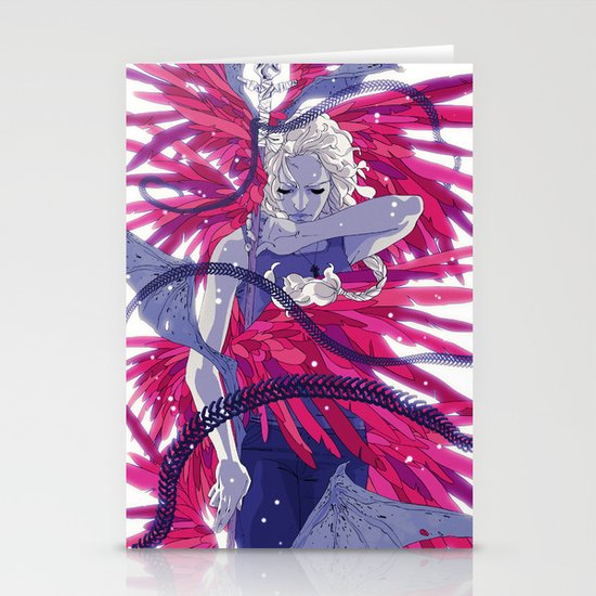 Freeze Warning Stationery Cards
