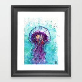 MEDUSA DE TINTA Framed Art Print