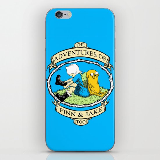 The Adventures of Finn & Jake, Too iPhone & iPod Skin