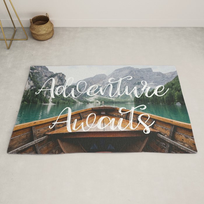 Live the Adventure Adventure Awaits Rug by Adventure Is Calling