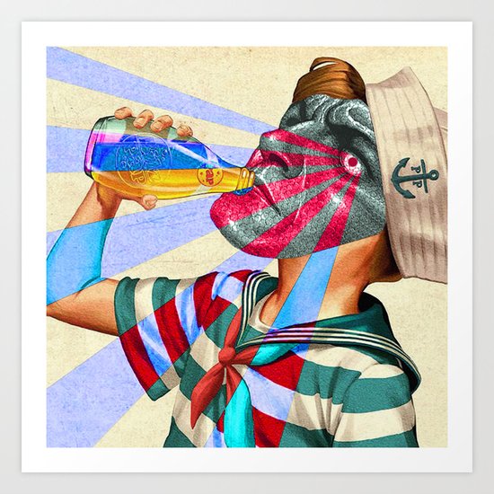 WHATCHA DRINKIN'? Art Print
