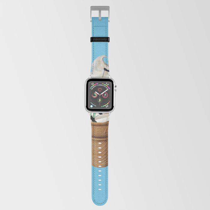 sweet shred 4 blue Apple Watch Band