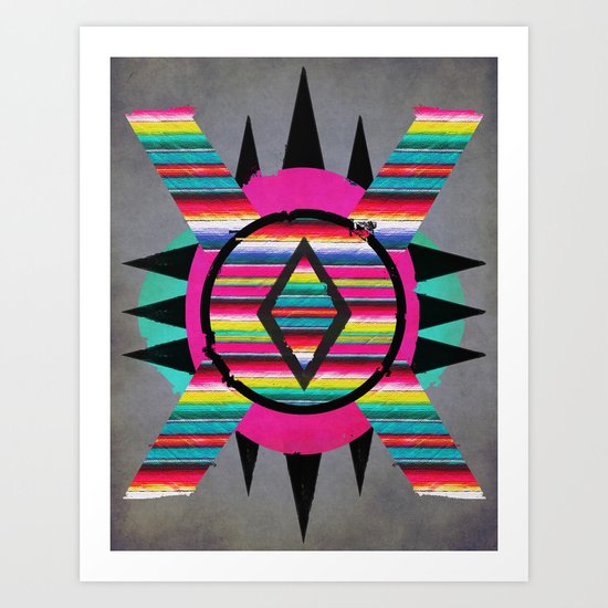 Serape II Art Print