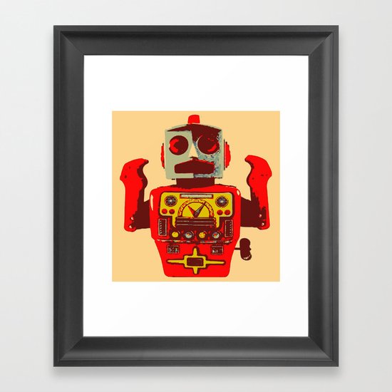 Robot II Framed Art Print