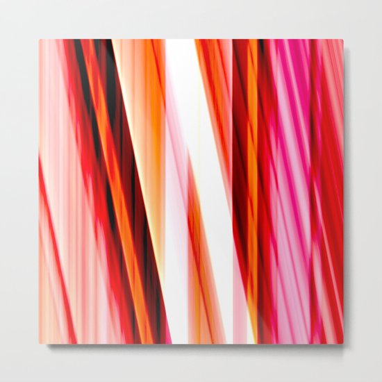 red input Metal Print