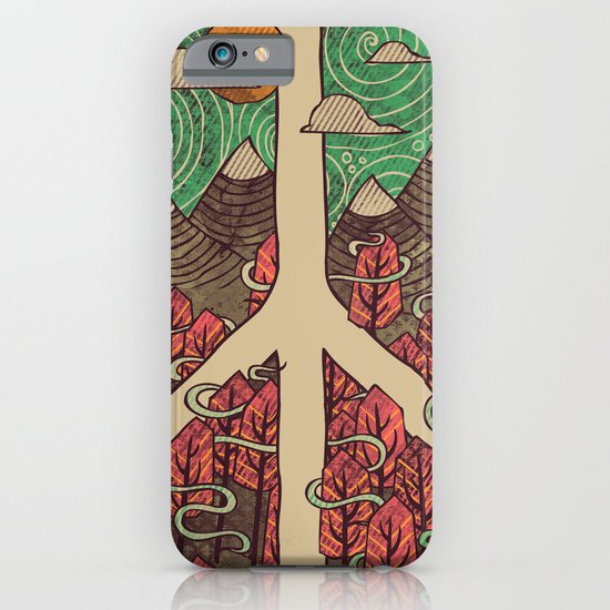 Peaceful Landscape iPhone & iPod Case
