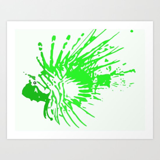 Scorpleonfish 1.3 Art Print