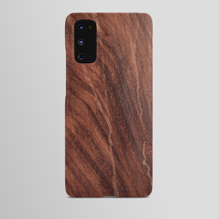 Walnut Grained Wood Android Case