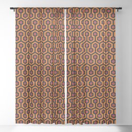Shining Carpet Overlook Stanley Carpet Hotel Pattern Sheer Curtain