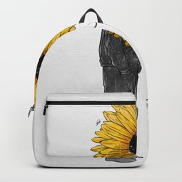 Sunflower love. Backpack