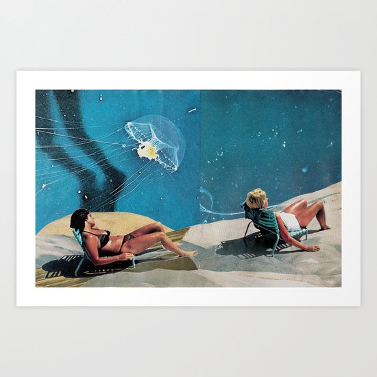 Sun Bakers Art Print