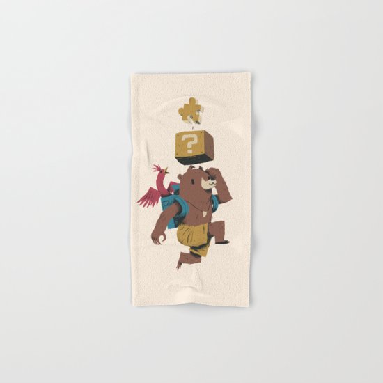 banjo block Hand & Bath Towel