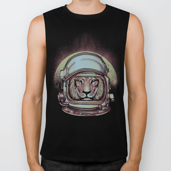 Fly Me To The Moon Biker Tank
