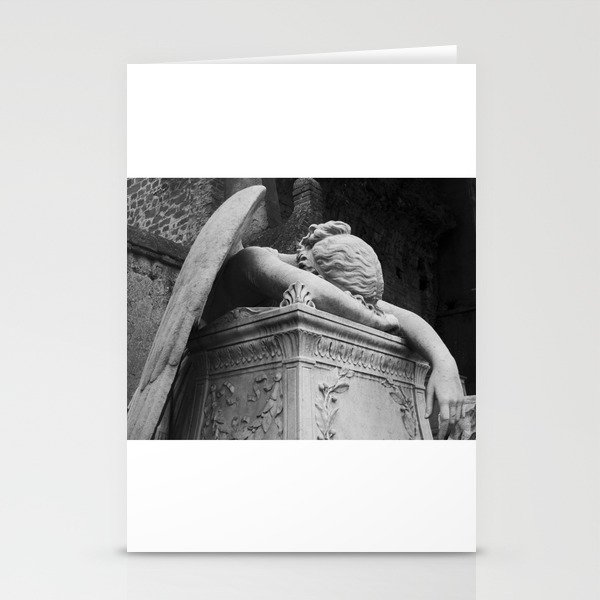 Mourning Angel Stationery Cards