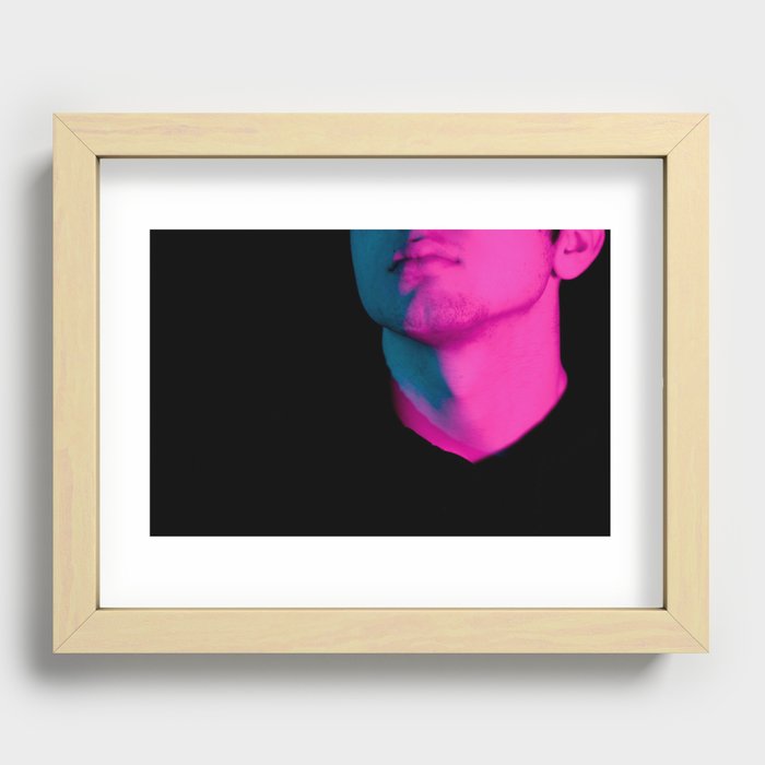 Chin Recessed Framed Print