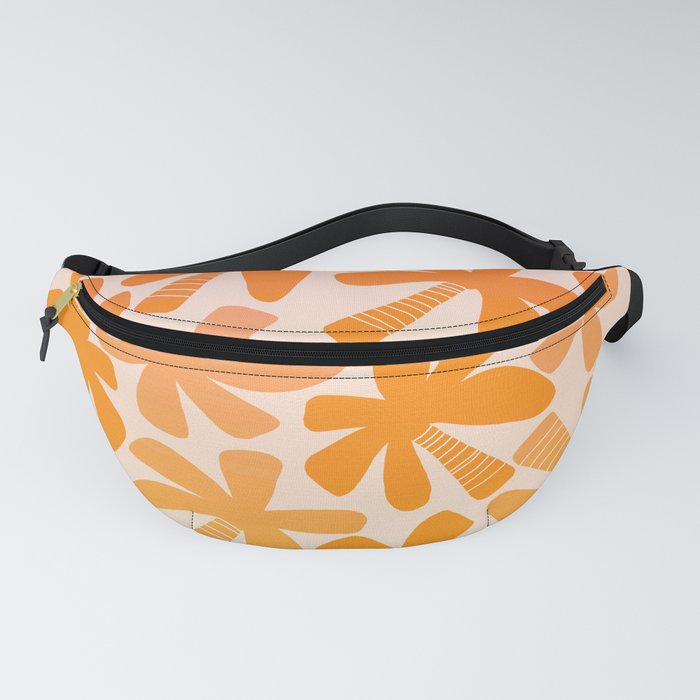 Retro Palms - ombre sunset Fanny Pack