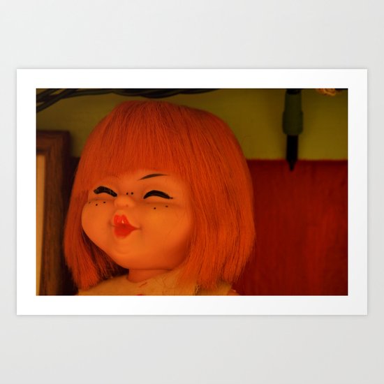 She's a Vintage Doll! Art Print