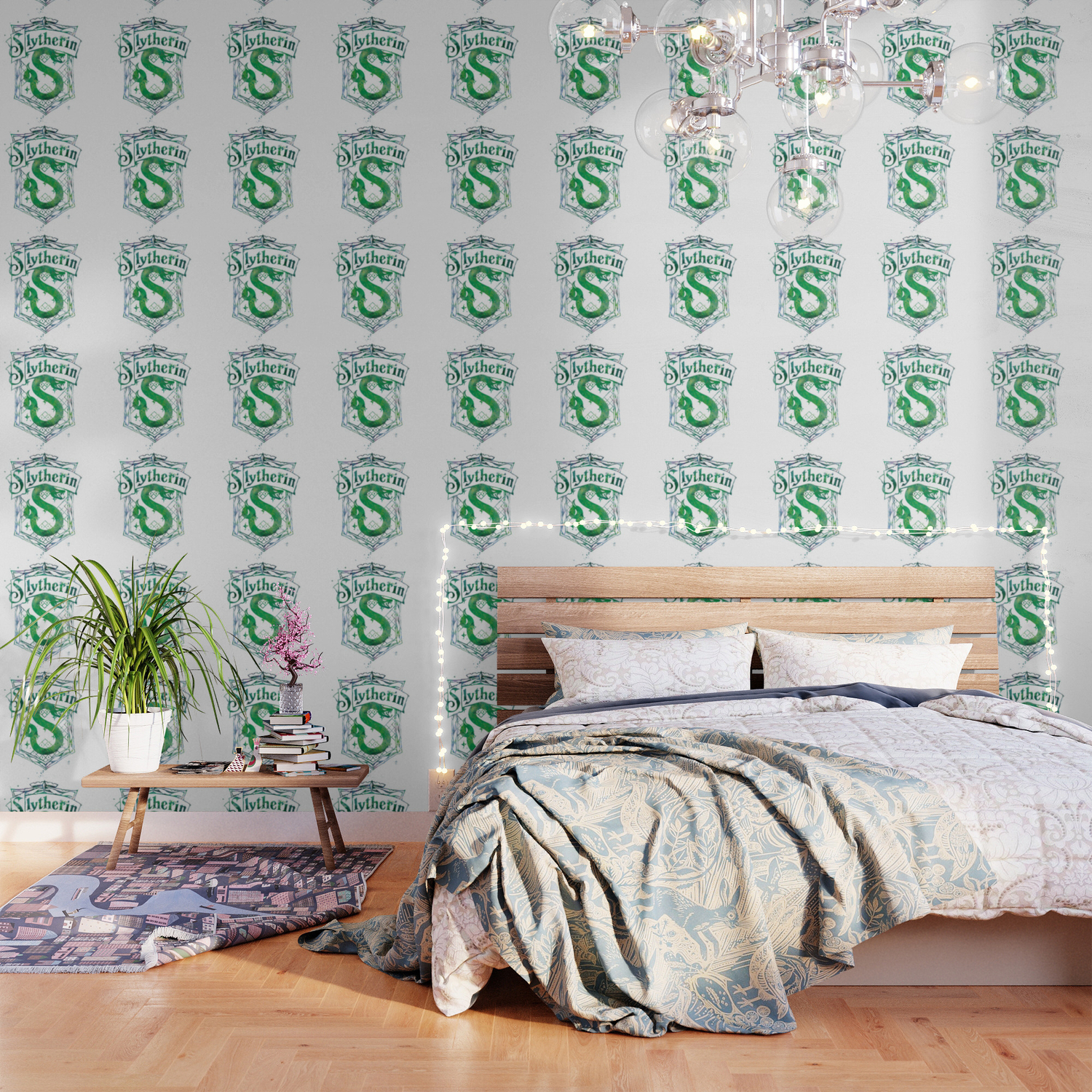Slytherin Crest Wallpaper By Artsaren Society6