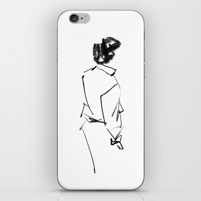 Man wearing a shirt iPhone Skin