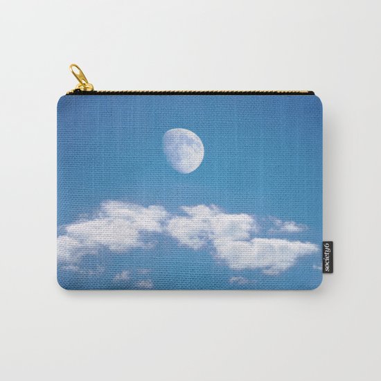 Daytime - Gibbous Moon Carry-All Pouch