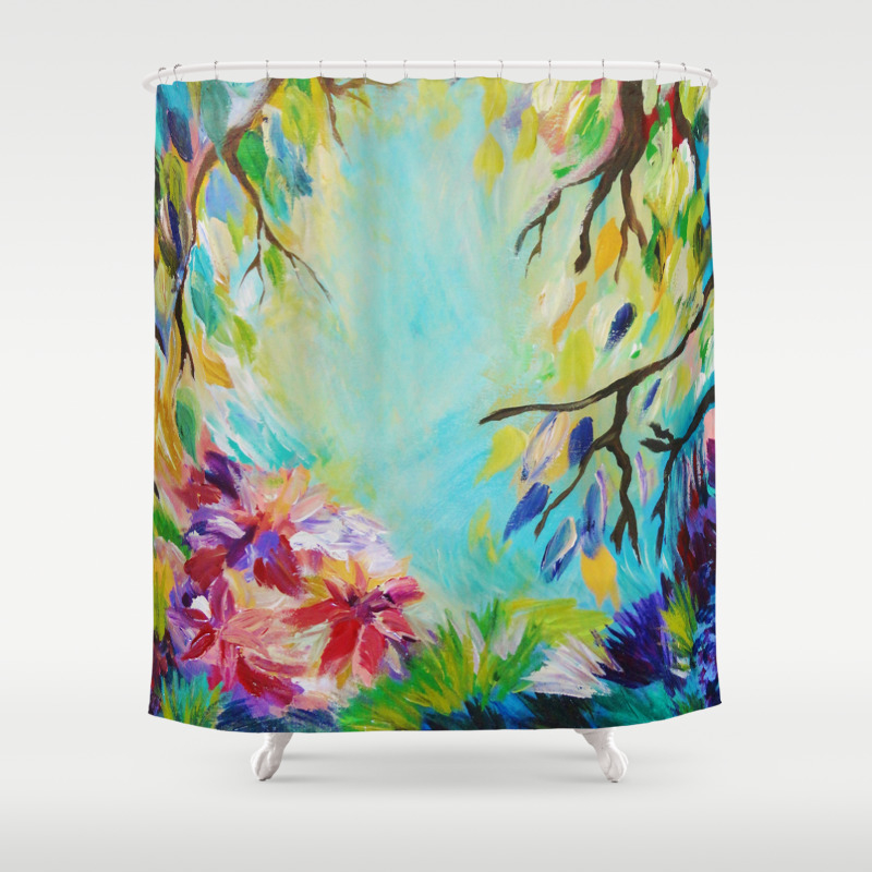 Bliss Stunning Bold Colorful Idyllic Dream Floral Nature