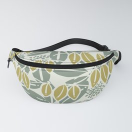 Three Leaves_Olive Gold Fanny Pack
