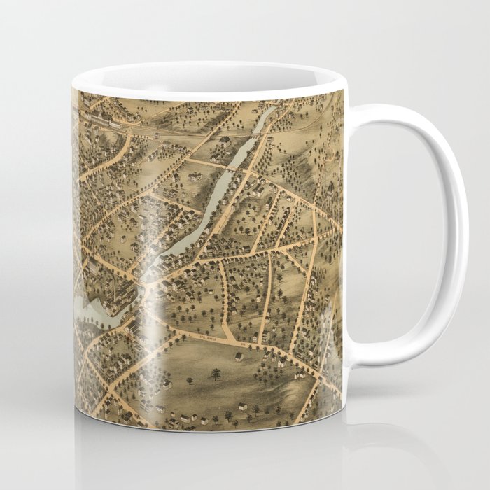 Stamford Connecticut 1875 Coffee Mug