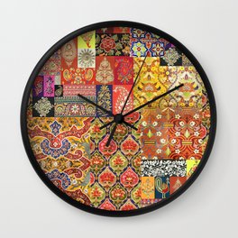 Collage Artwork Design Wall Clock