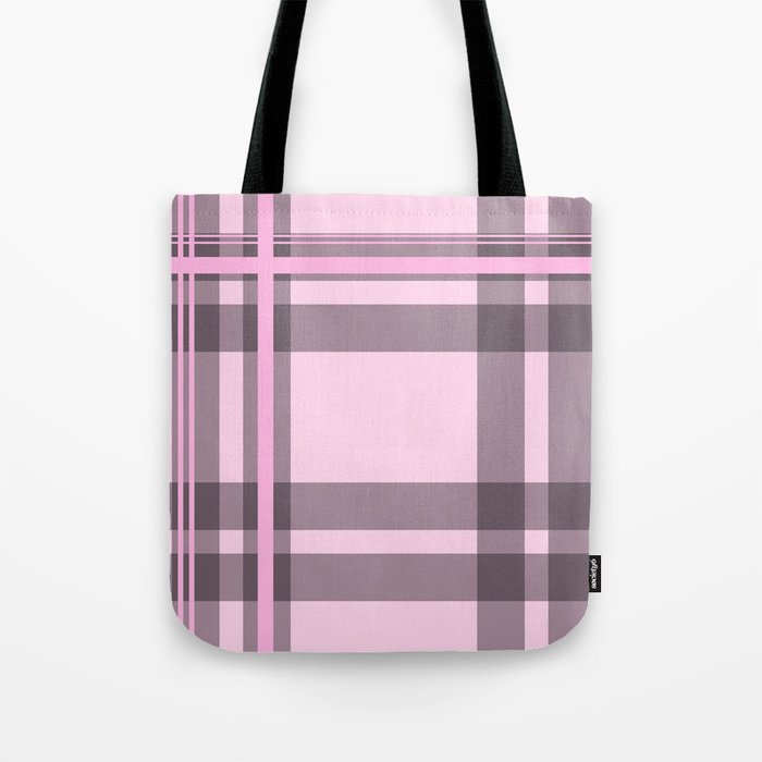 Val Flannel Tote Bag