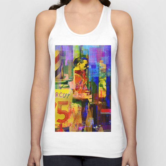 At the hairdresser Unisex Tank Top