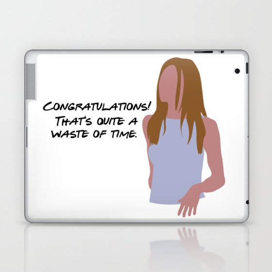 Congratulations. That's quite a waste of time. Laptop & iPad Skin