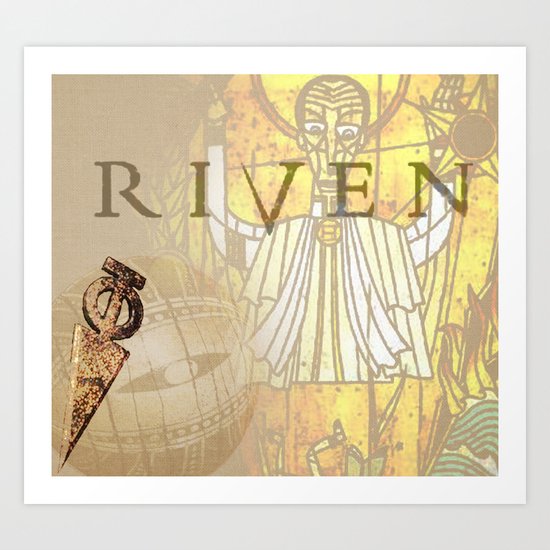 Riven Art Print
