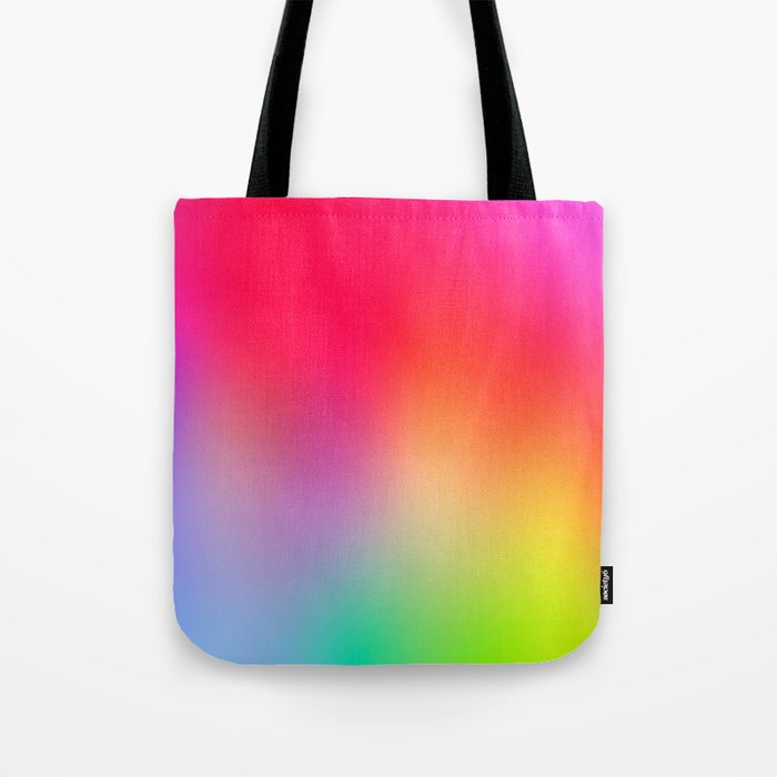 Fluorescent Neon Colors Tote Bag by tessmaserobrioso | Society6