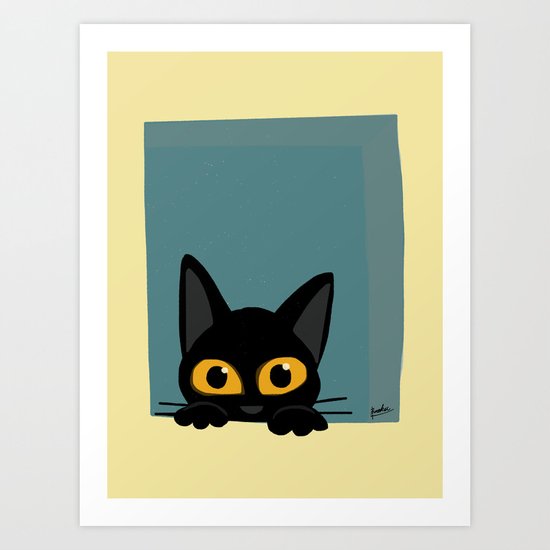 From the window Art Print