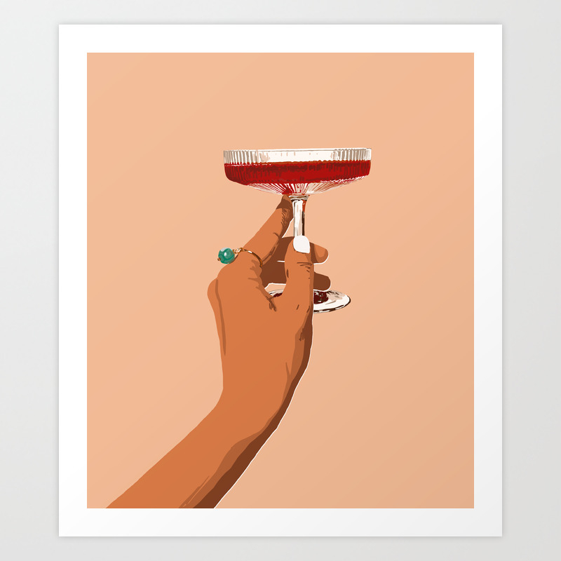 Cheers To Love Laughter Happily Ever After Painting