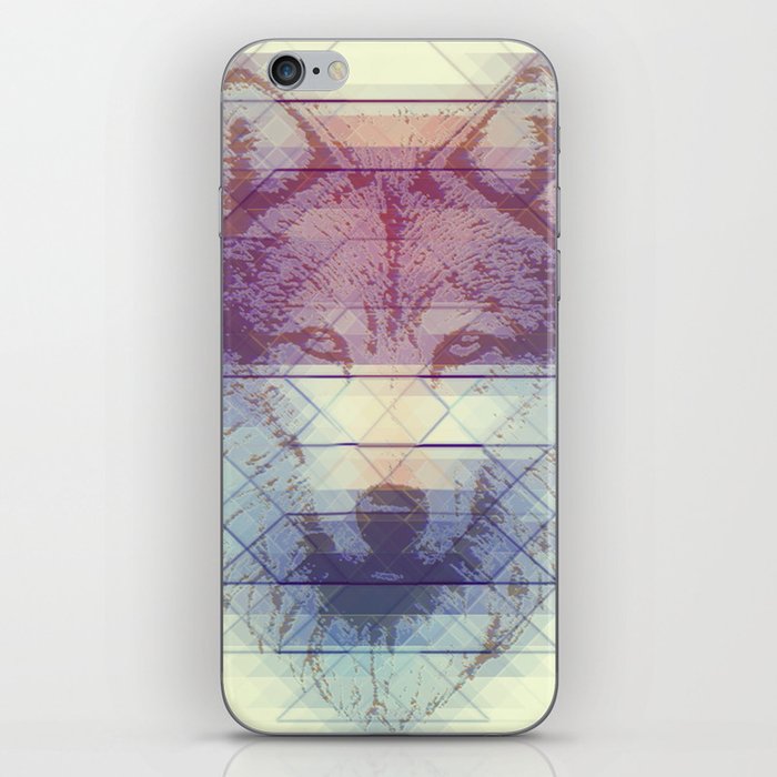Geo Wolf iPhone Skin
