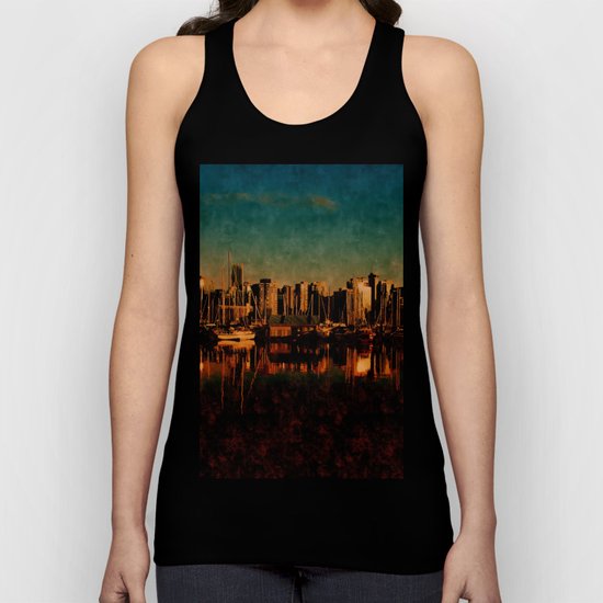 Painted City Unisex Tank Top