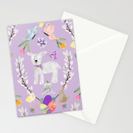 In Like a Lamb Stationery Cards