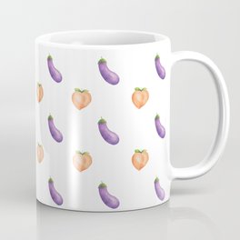 Peaches and Eggplants Coffee Mug